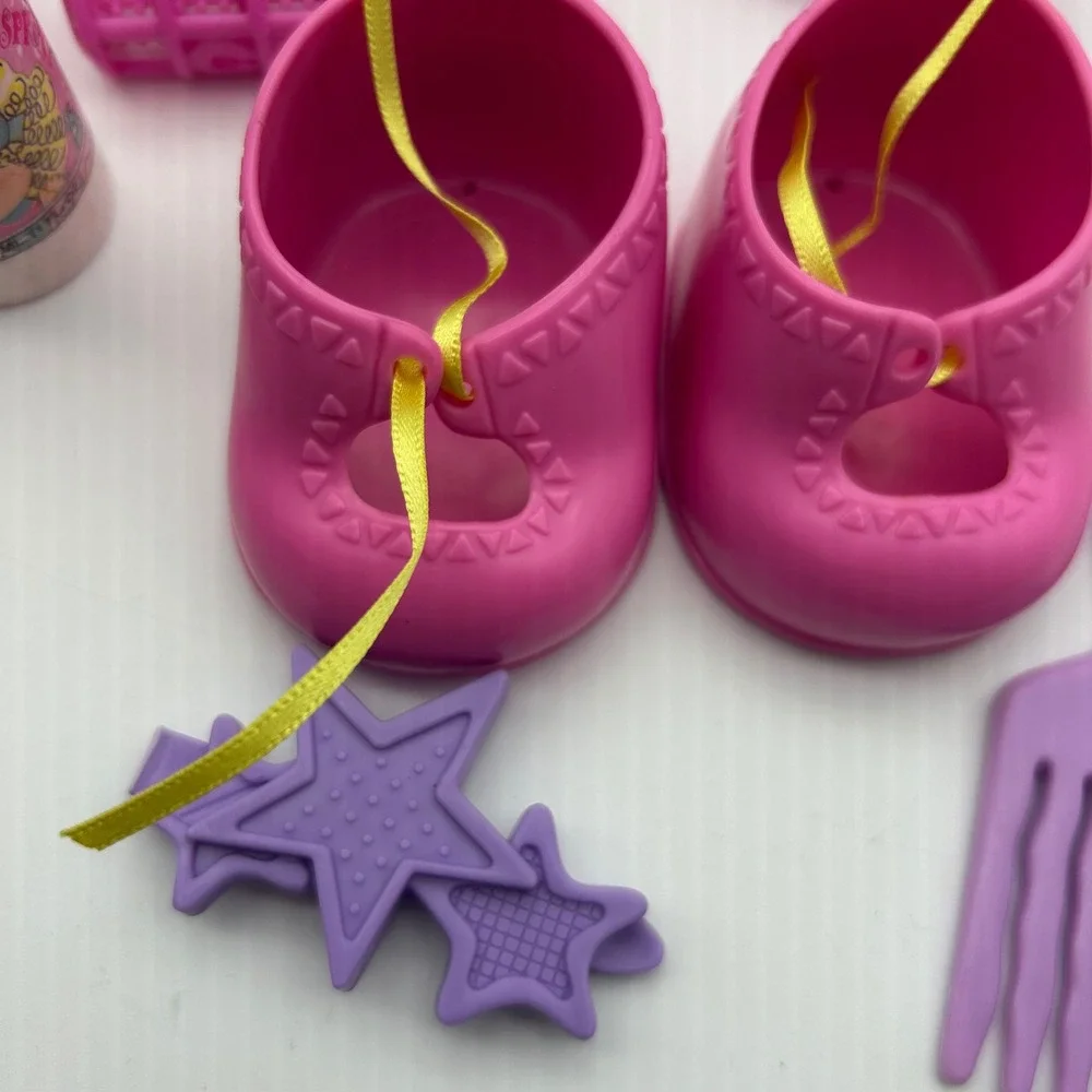 Vintage Cabbage Patch Kids Doll Accessories Lot‎ Shoes Hair Rollers Clips Spray